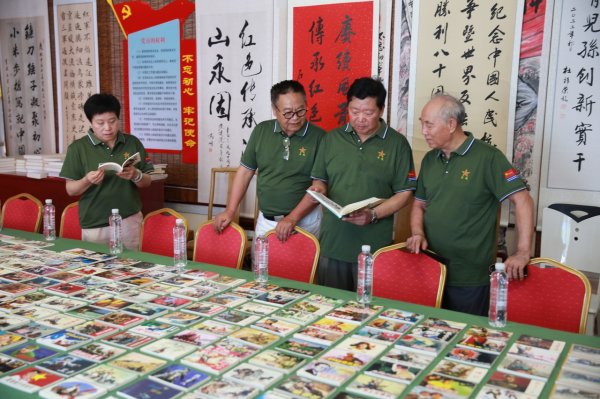 红启网 山东淄博：黄家峪惨案展览馆史料书画展铭记历史